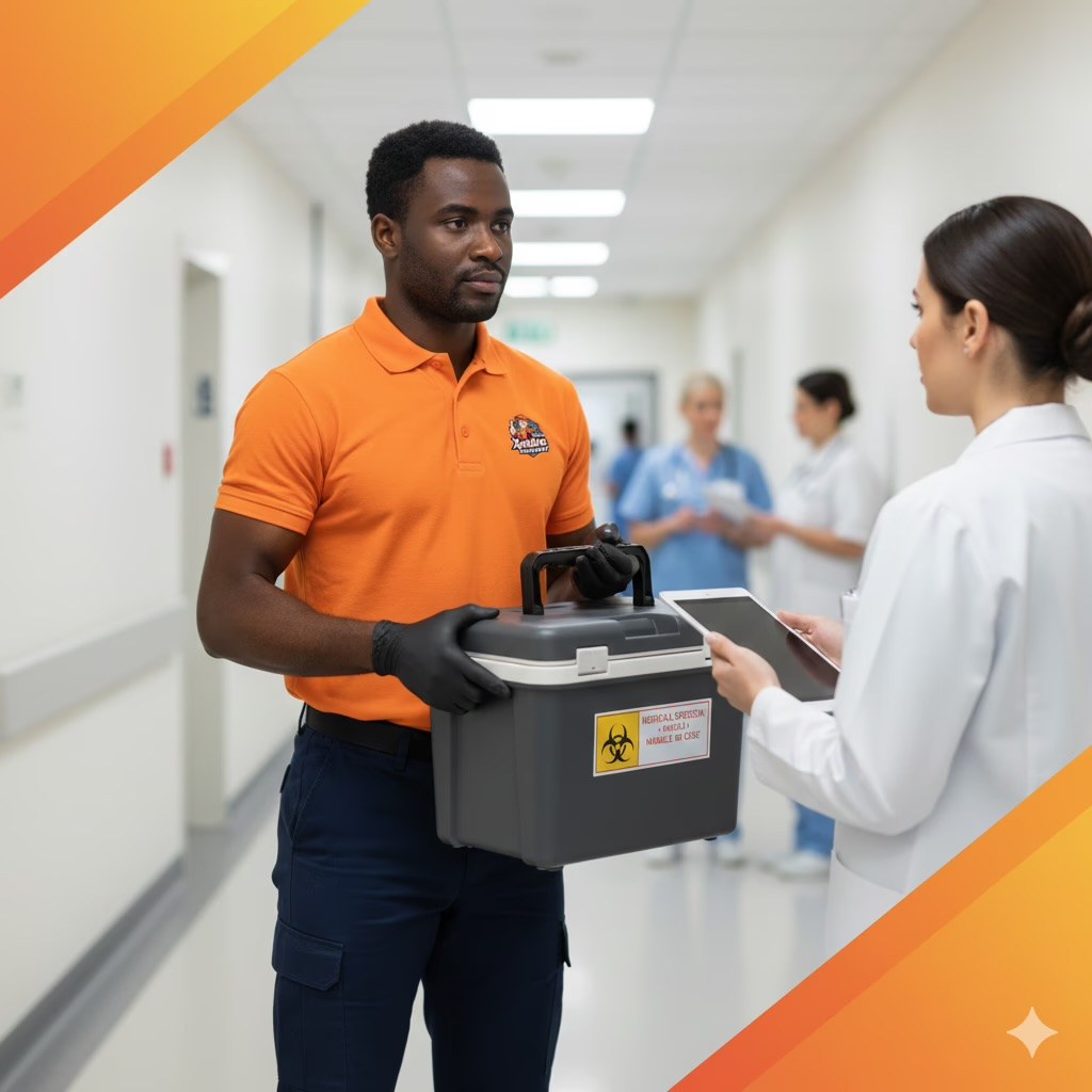 Medical courier services